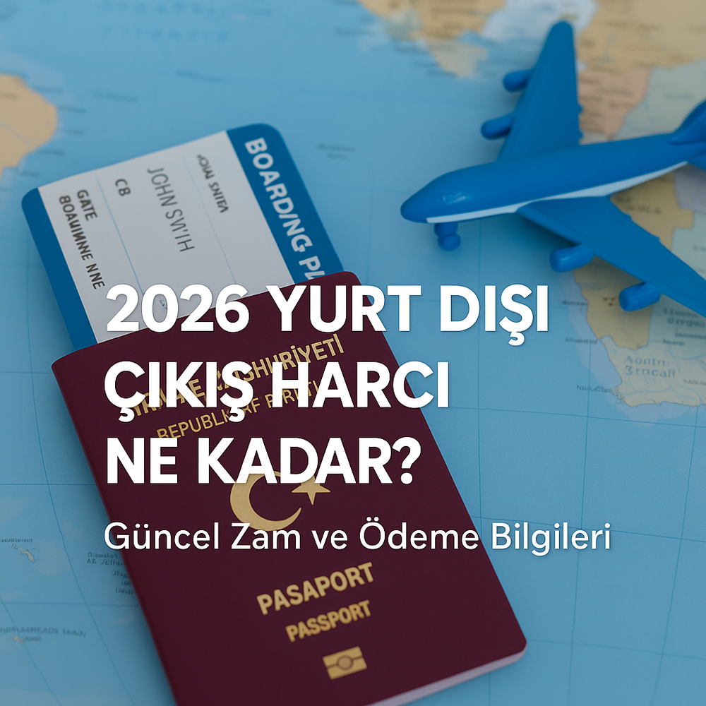 2026 Yurt Dışı Çıkış Harcı Ne Kadar? Güncel Zam ve Ödeme Bilgileri